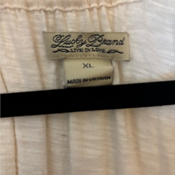 Lucky Brand size XL ladies bohemian top - Picture 4 of 4